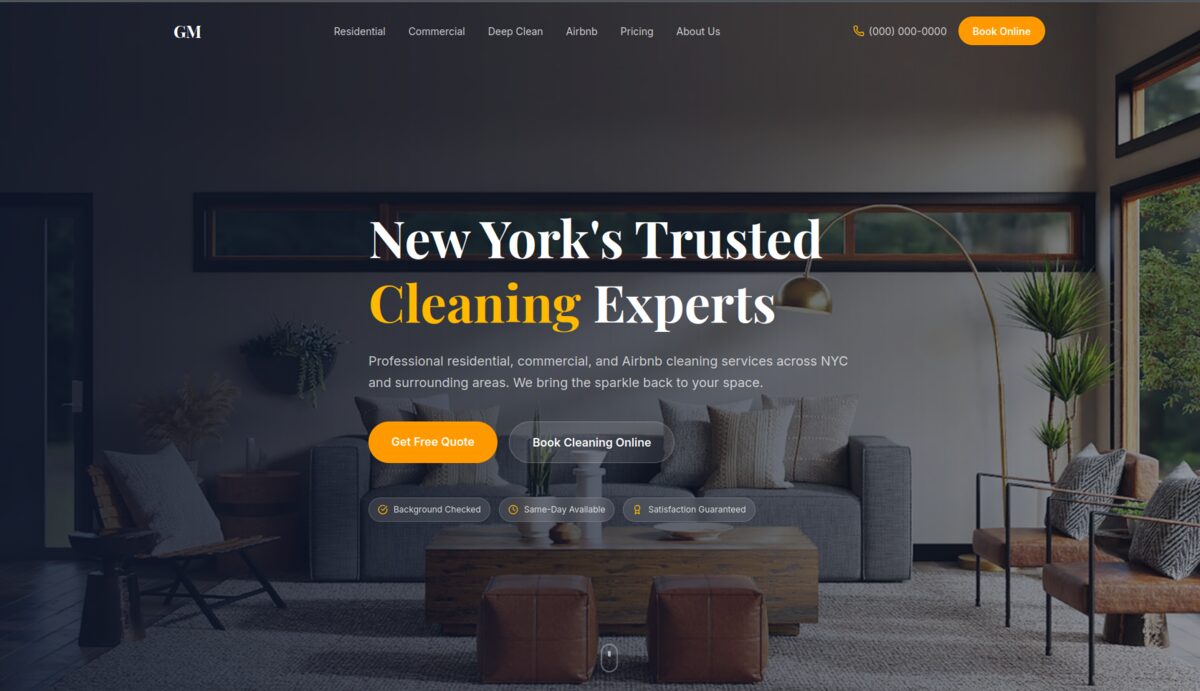 GM Spark Cleaning Platform — project screenshot